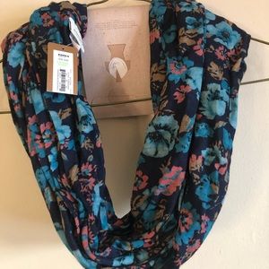 Floral Printed Infinity Scarf